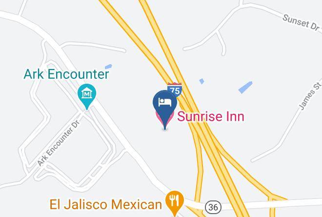 Sunrise Inn Map