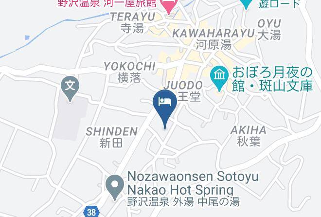 Nozawaonsen Vil Shimotakai District - Sunrise Meiji Ya Maps