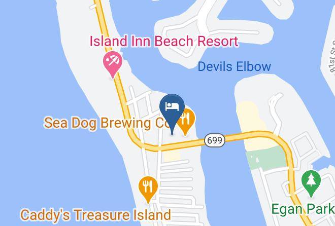 Pinellas - Sunrise Motel Maps