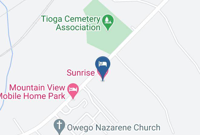 Tioga - Sunrise Motel Maps