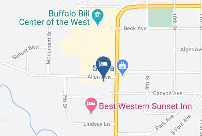 Park - Sunrise Motor Inn Maps