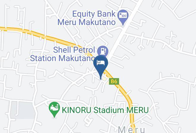Meru - Sunrise Place Executive Accommodation And Hotel Makutano Meru Town Maps
