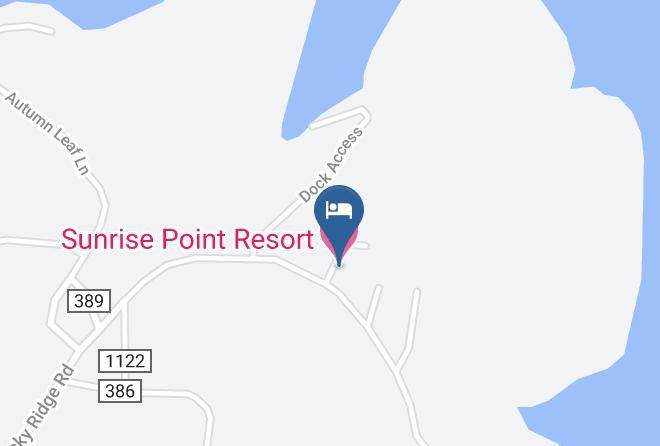 Baxter - Sunrise Point Resort Maps