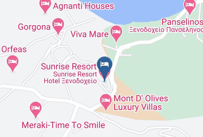 Lesvos - Sunrise Resort Hotel Maps