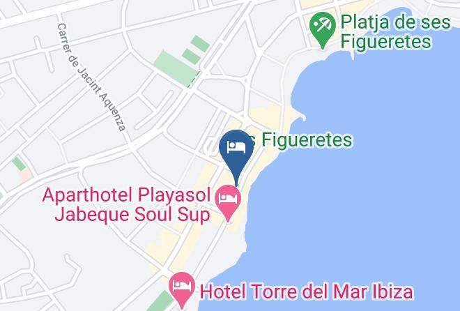 Baleares - Sunrise Suites Ibiza Maps
