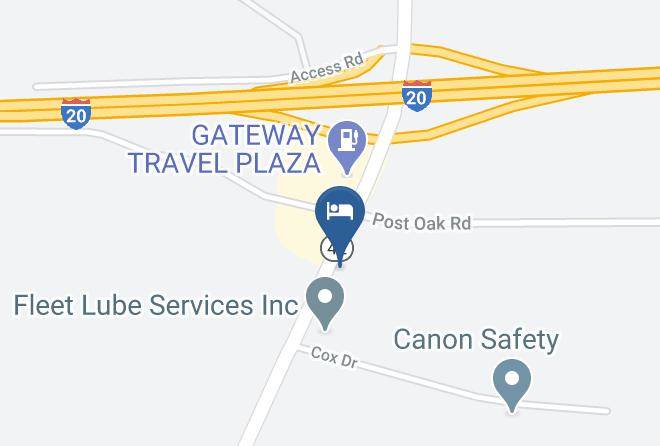 Gregg - Sunriser Inn Kilgore Maps