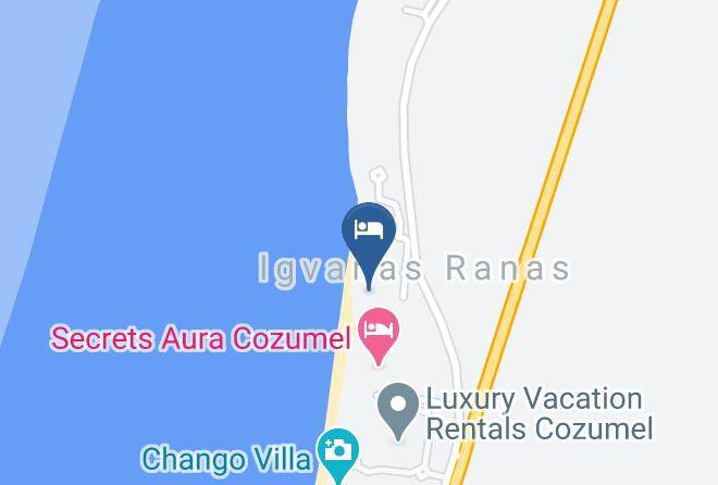 Cozumel - Sunscape Sabor Cozumel Maps