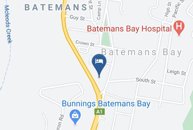 Sunseeker Motor Inn Map