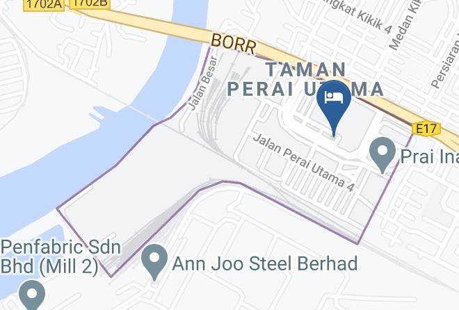 Perai - Sunsega Hotel Maps