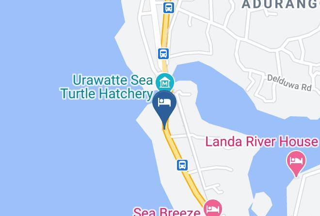 Galle - Sunset Beach Cabana Maps