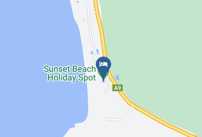 Sunset Beach Holiday Spot Map