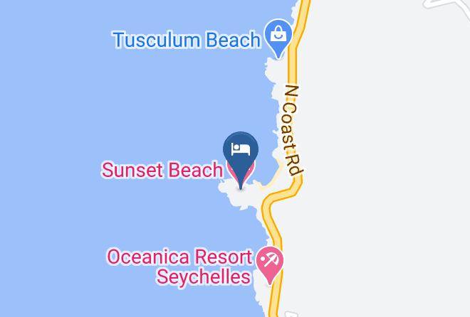 Glacis - Sunset Beach Hotel Maps