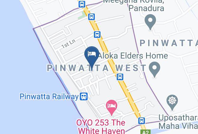Colombo - Sunset Beach Residence Maps