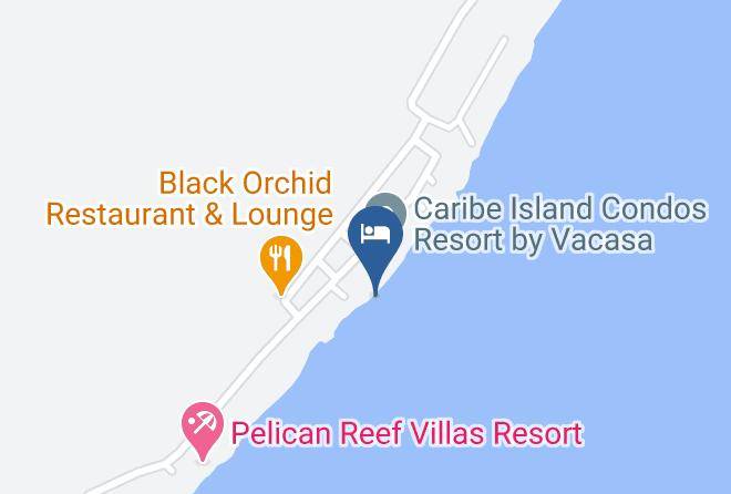 Sunset Beach Resort Belize Map