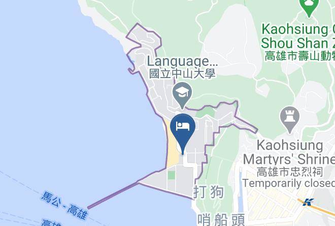 Gushan District - Sunset Beach Resort Maps
