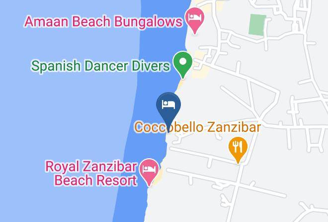 Zansibar North Central - Sunset Beach Resort Maps