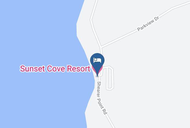 Northumberland - Sunset Cove Resort Roseneath Maps