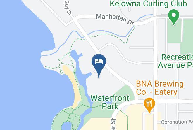 Central Okanagan - Sunset Drive Resort Maps