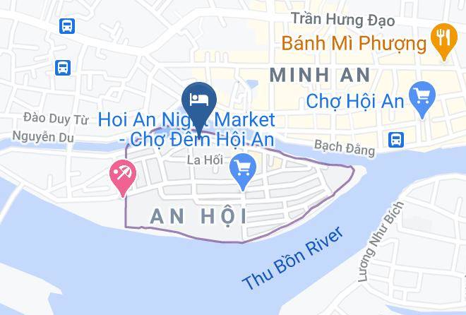 Hi An - Sunset Hoi An Hotel Maps