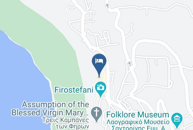 Thira - Sunset Hotel Maps