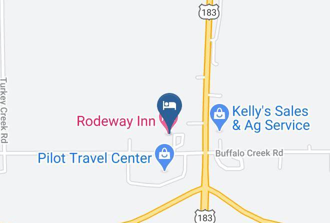 Buffalo - Sunset Inn Maps