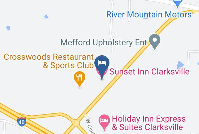 Johnson - Sunset Inn Clarksville Maps