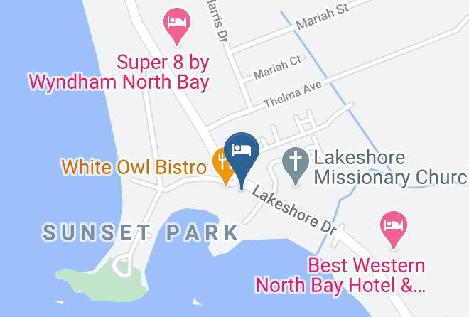 Nipissing - Sunset Inn On The Park Maps