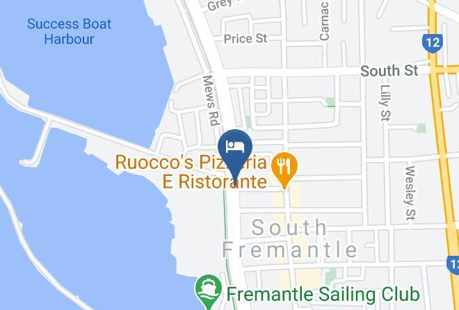 Fremantle - Sunset Marina Holiday Homes Maps