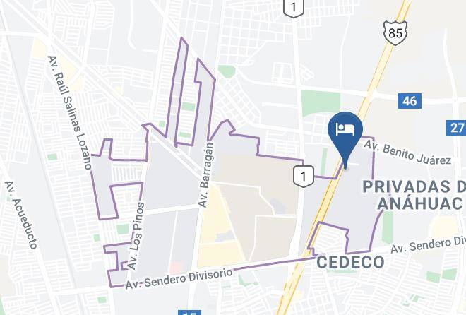 General Escobedo - Sunset Marquis Maps