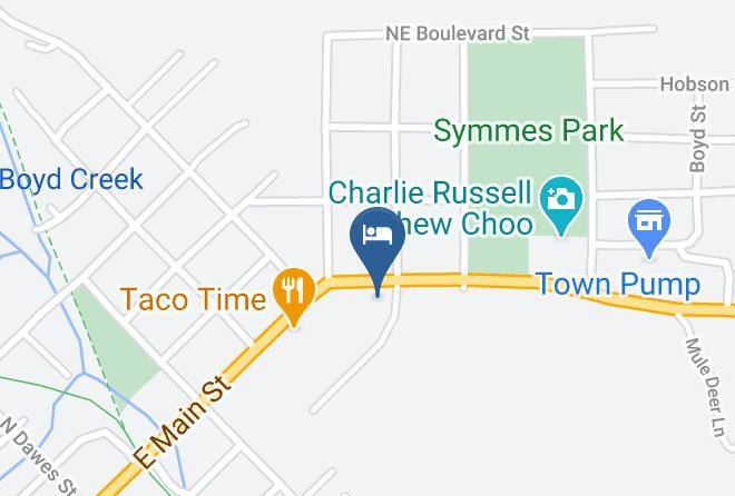 Fergus - Sunset Motel Maps