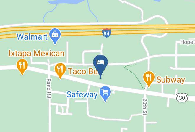 Hood River - Sunset Motel Maps