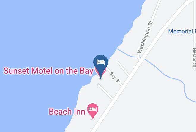 Alger County - Sunset Motel On The Bay Maps