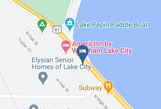 Goodhue - Sunset Motel & Resort Maps