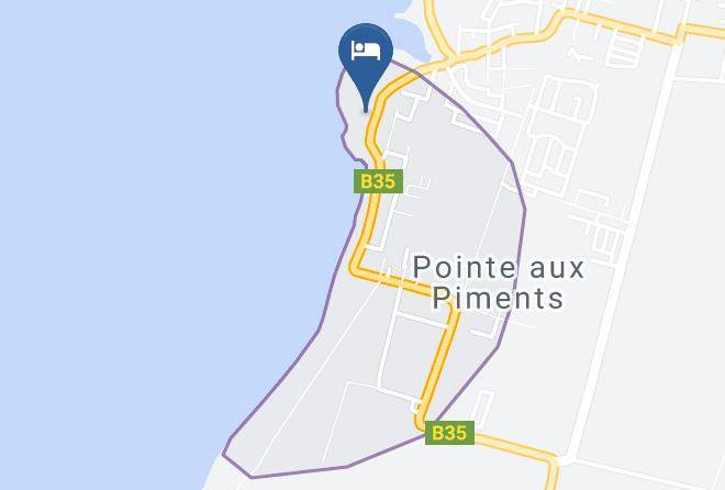 Grande Pointe Aux Piments - Sunset Reef Resort & Spa Hotel Maps