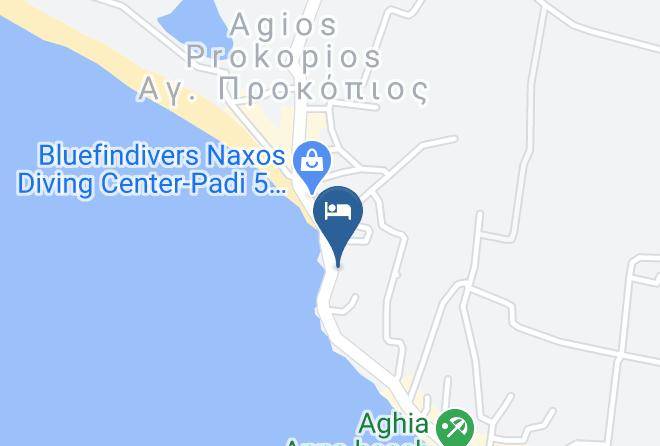 Naxos - Sunset Restaurant & Sunset Naxos Maps