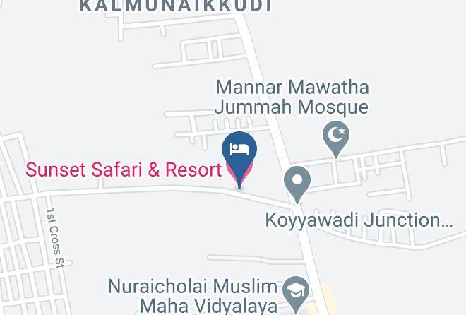 Kurunegala - Sunset Safari & Resort Maps