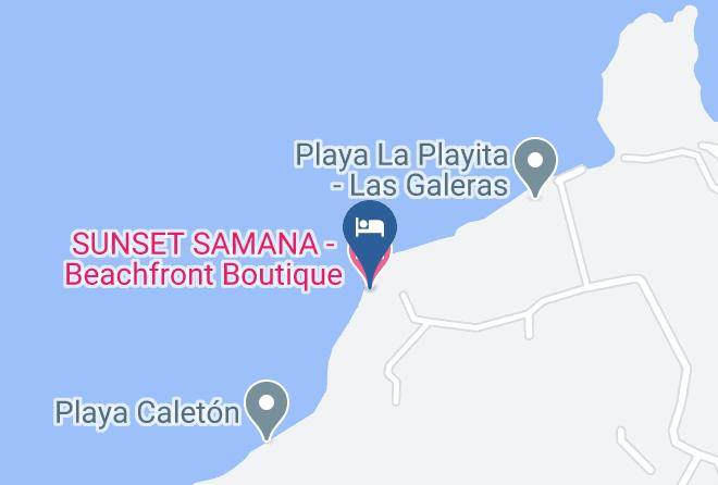 Samana - Sunset Samana Beachfront Boutique Hotel Maps