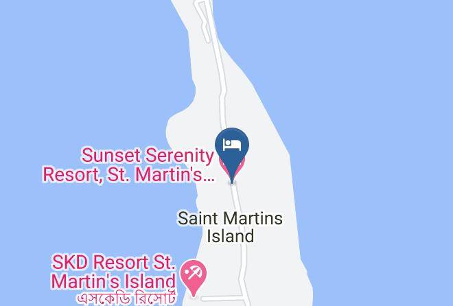 Chittagong - Sunset Serenity Resort St Martin's Island Bangladesh Maps