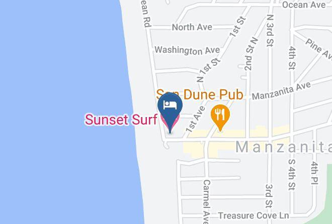 Tillamook - Sunset Surf Motel Maps