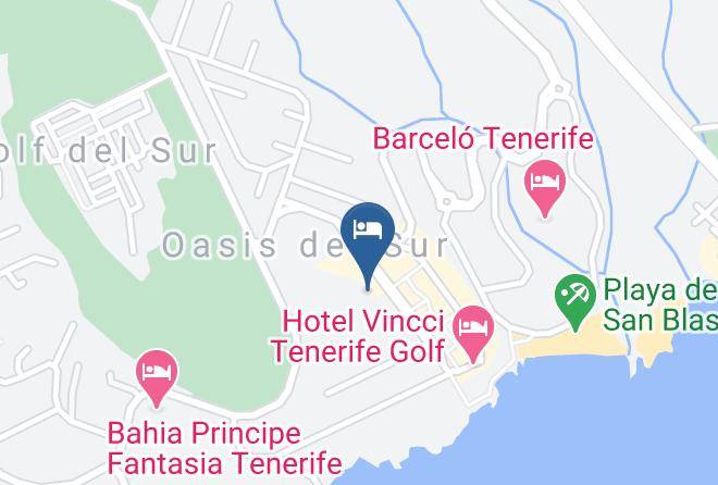 Santa Cruz De Tenerife - Sunset View Club Maps