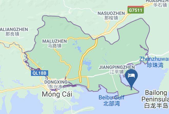 Fangchenggang - Sunshine Coast Hotel Maps