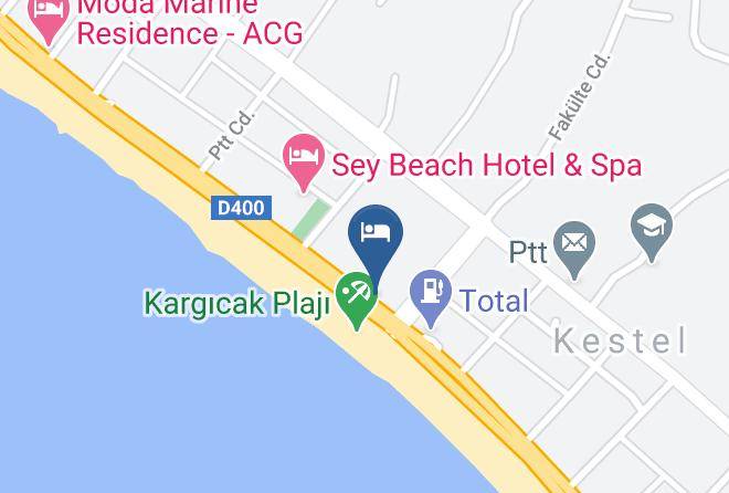 Alanya - Sunshine Hotel Maps