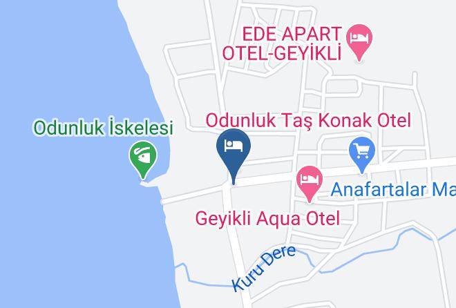 Sunshine Hotel Geyikli Map