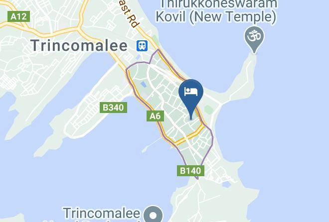 Trincomalee - Sunshine Hotel & Hall Maps