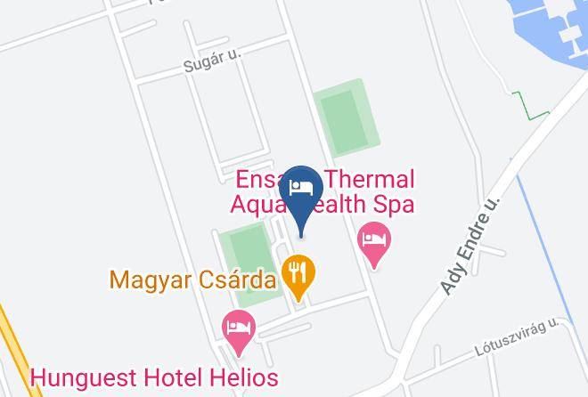 Heviz - Sunshine Hotel Maps