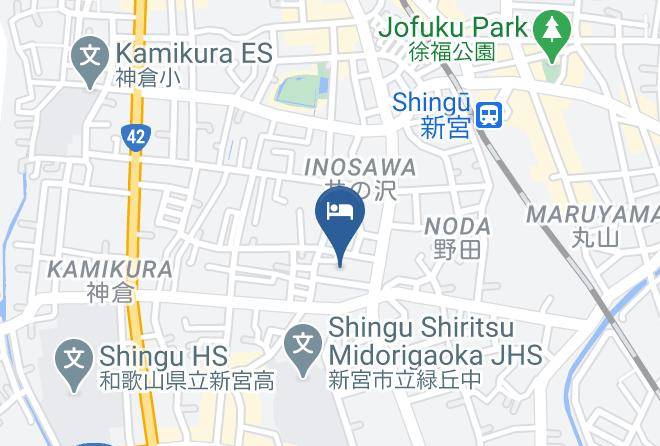 Shingu City - Sunshine Hotel Maps