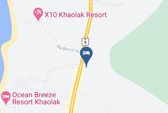 Amphoe Takua Pa - Sunshine Inn Resort Maps