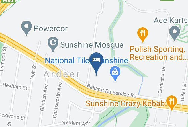 Brimbank - Sunshine Motor Inn Maps