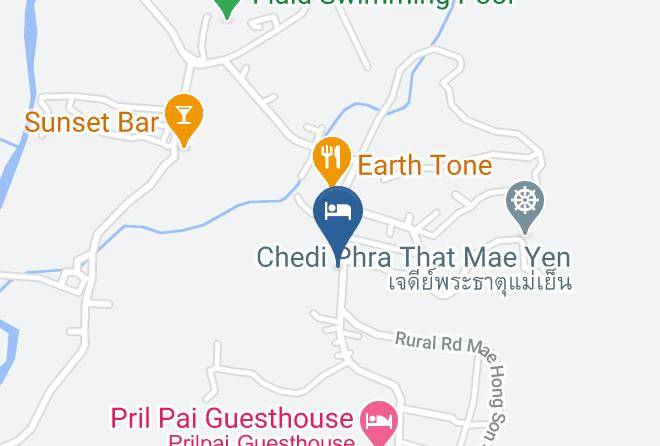Amphoe Pai - Sunshine Pai Resort Maps