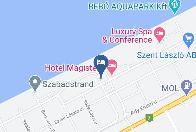 Siofok - Sunshine Resort Maps